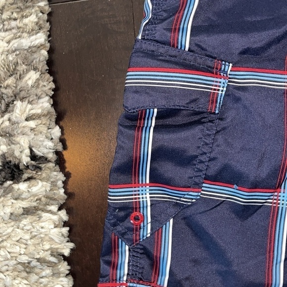 Billabong Retro Surf Men's board shorts 32 inch waist Blue Plaid - Picture 6 of 8